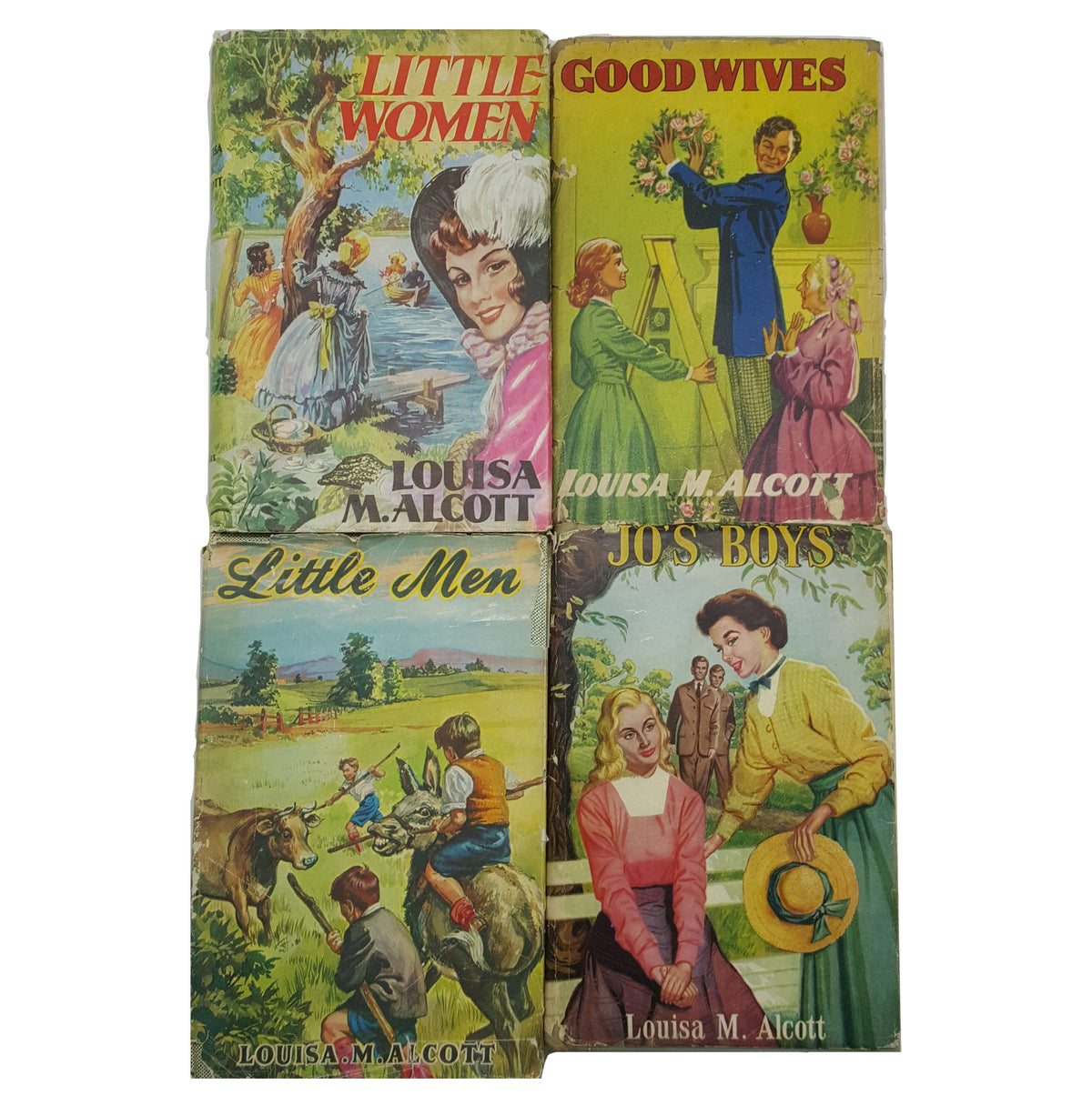 Louisa May Alcott's Little Women Series 1-4 (4 Books)
