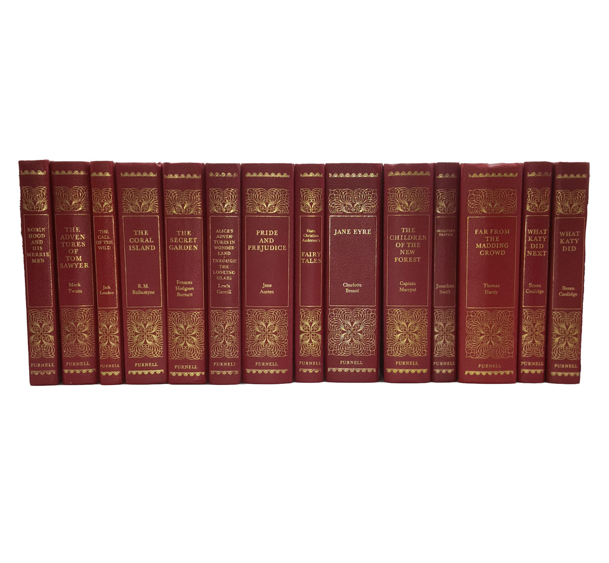 Alice in Wonderland etc. Red Decorative Classics (14 Purnell Books)