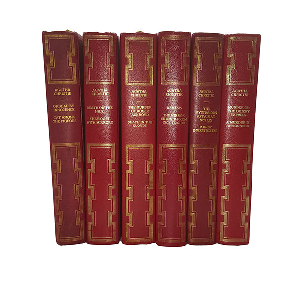 Agatha Christie Collected Works c.1970 (6 Red Books)