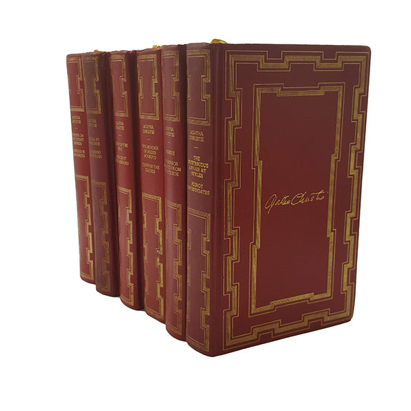 Agatha Christie Collected Works c.1970 (6 Red Books)