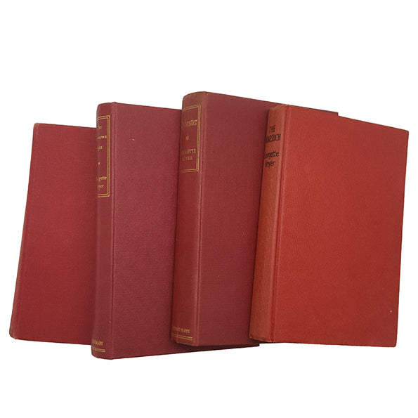 Georgette Heyer's Toll Gate; Sylvester; Nonesuch; Unknown Ajax (4 Pink Books)