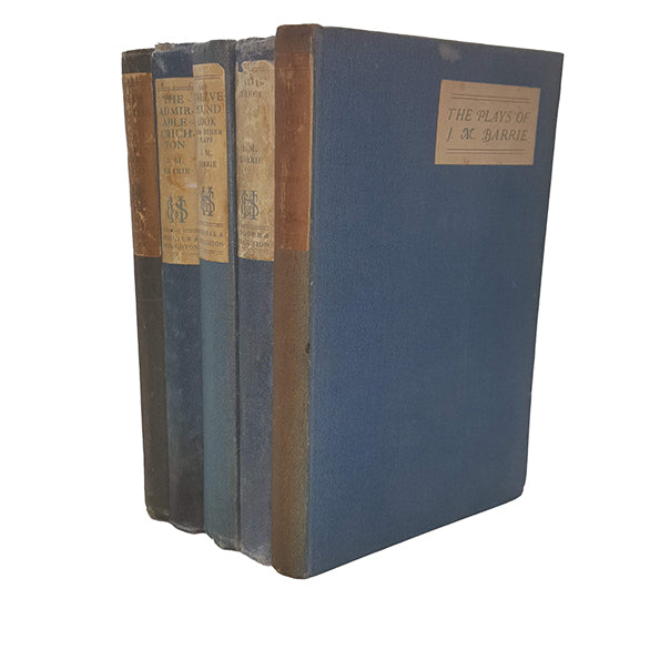 J. M. Barrie Collected Works, 1919-37 (5 Blue Books)
