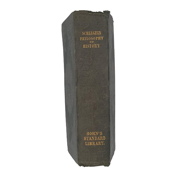 Friedrick von Schlegel’s The Philosophy of History 1852