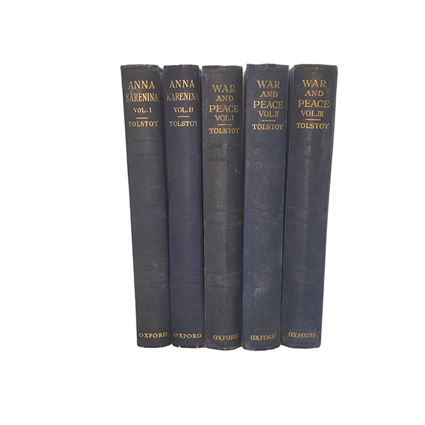 Tolstoy's Anna Karenina and War and Peace - Oxford, 1929-42
