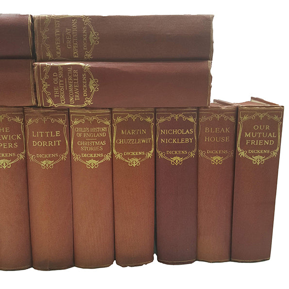Charles Dickens' Collected Works - Odhams (15 Red Books)