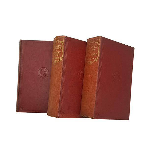 Charles Dickens' Collected Works - Odhams (10 Red Books)
