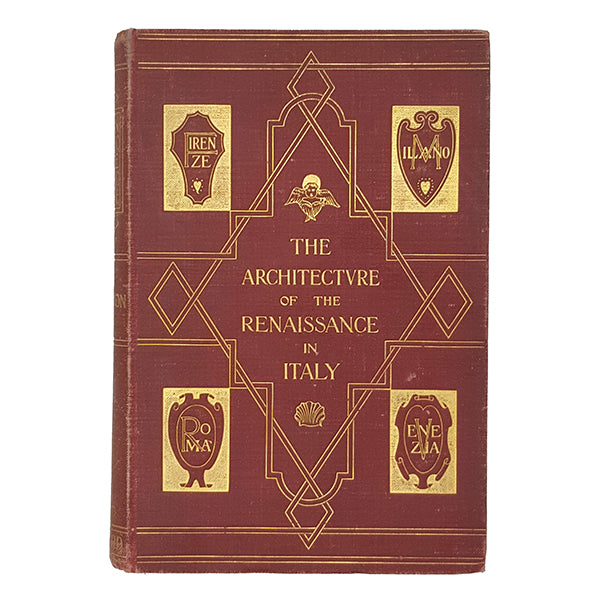 The Architecture Of The Renaissance In Italy By William J. Anderson 1901