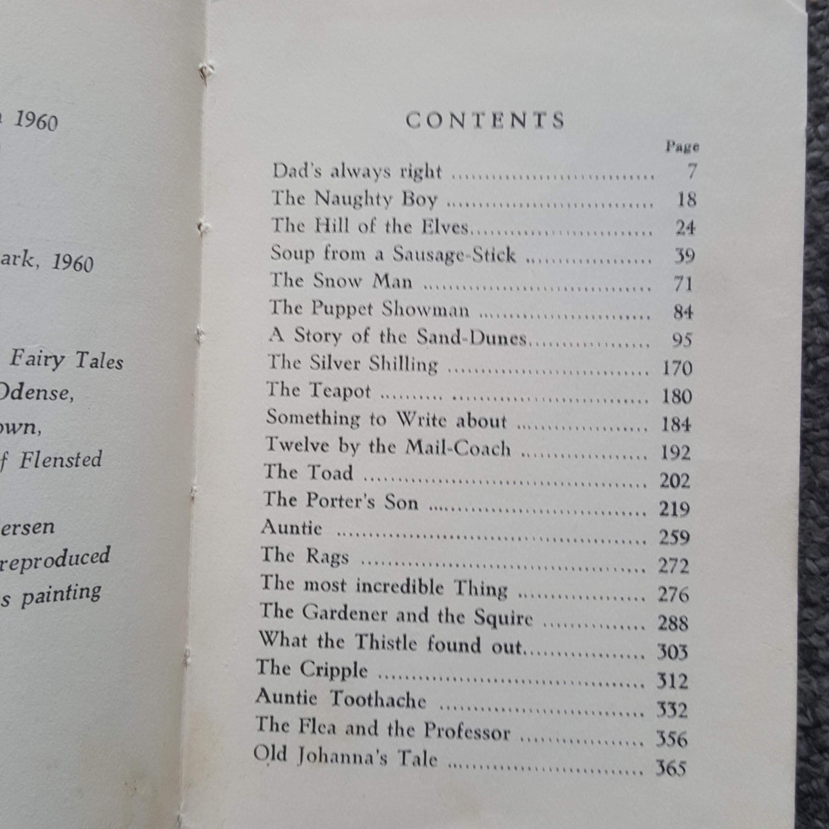 Hans Christian Andersen’s Fairy Tales, Volume 4 - Flensted, 1962