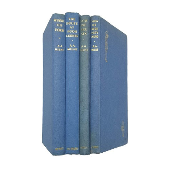 A. A. Milne’s Winnie The Pooh Collection - Methuen, 1970-4 (4 Books)