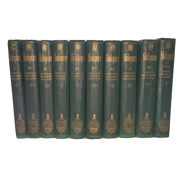 The Handy Shakespeare Collection, c.1875 (10 Volumes)