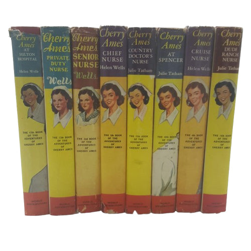 Cherry Ames Nurse Series by Julie Tatham (8 Books)