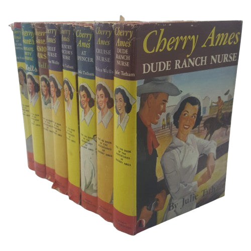 Cherry Ames Nurse Series by Julie Tatham (8 Books)