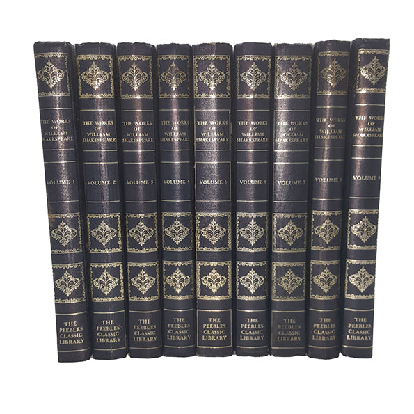 The Works of William Shakespeare, Volumes 1-9 (9 Books)