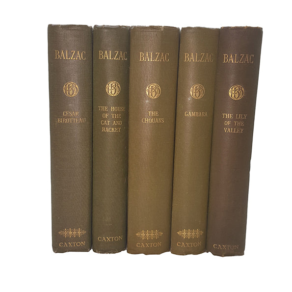 H. D. Balzac's Collected Works - Caxton (5 Books)