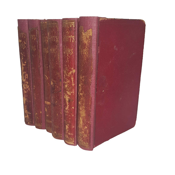 Scott's Poetical Works - (6 Books) Adam and Charles Black, 1874