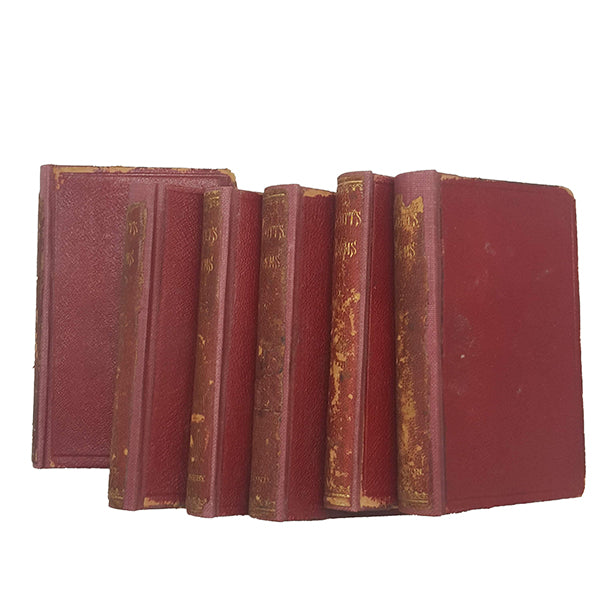 Scott's Poetical Works - (6 Books) Adam and Charles Black, 1874