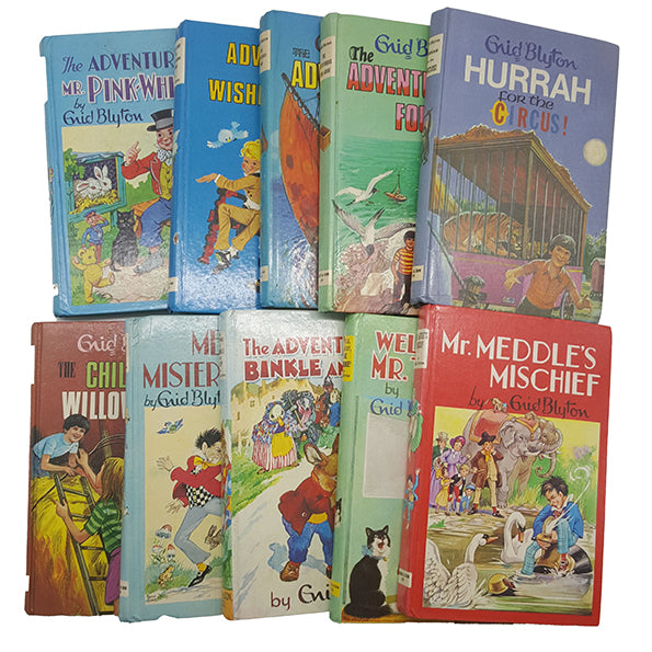 Enid Blyton Collected Works - Dean &amp; Son, c.1970s (10 Books)