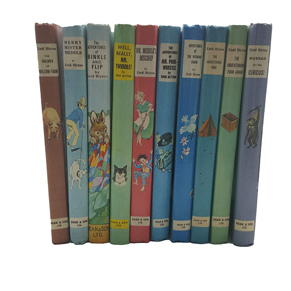 Enid Blyton Collected Works - Dean &amp; Son, c.1970s (10 Books)