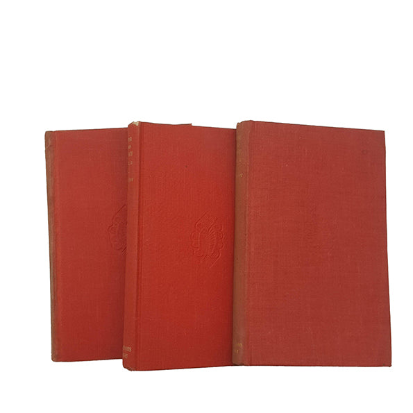 Leo Tolstoy's War and Peace Vols 1-3 - Dent, 1940-9 (3 Books)