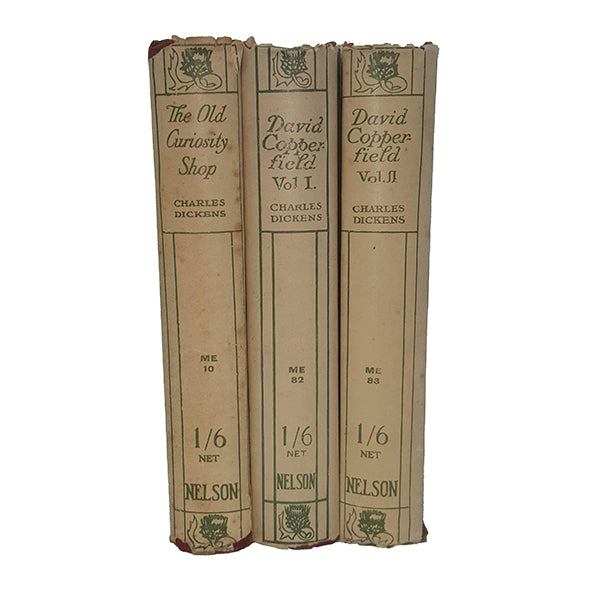 Charles Dickens Novels - Nelson (3 White Books)