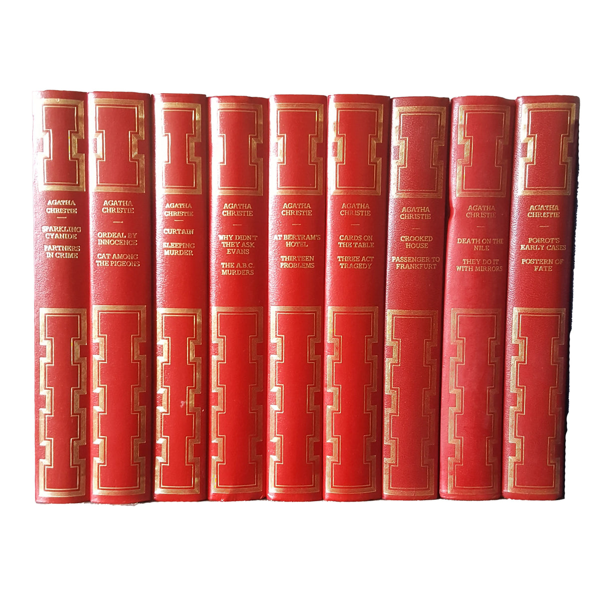 Agatha Christie Collected Works (9 Heron Books) 1970s