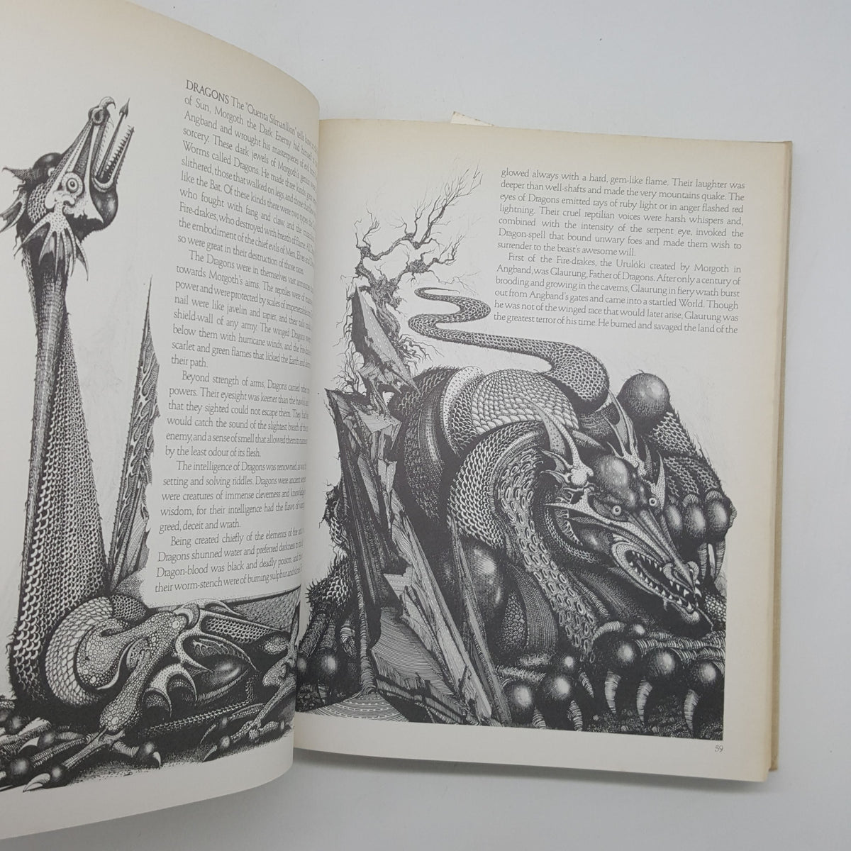 A Tolkien Bestiary by David Day - Mitchell Beazley, 1979