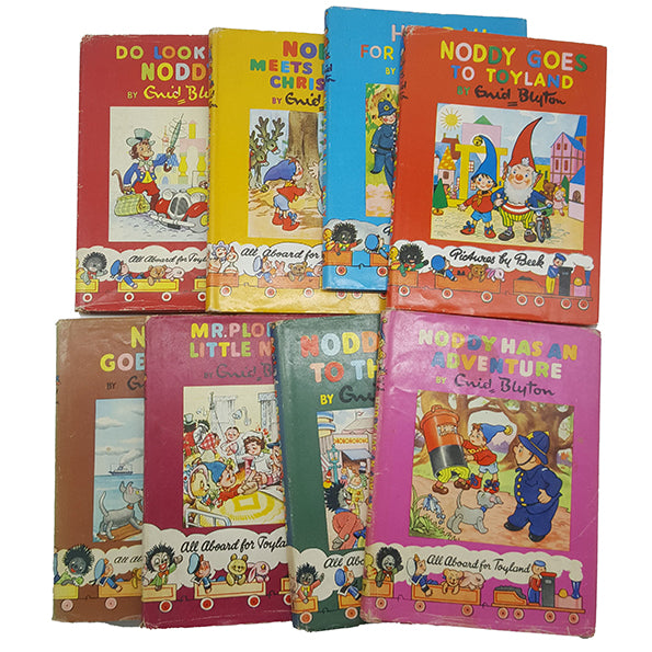 Noddy Series by Enid Blyton, 1949 First Editions (8 Books)