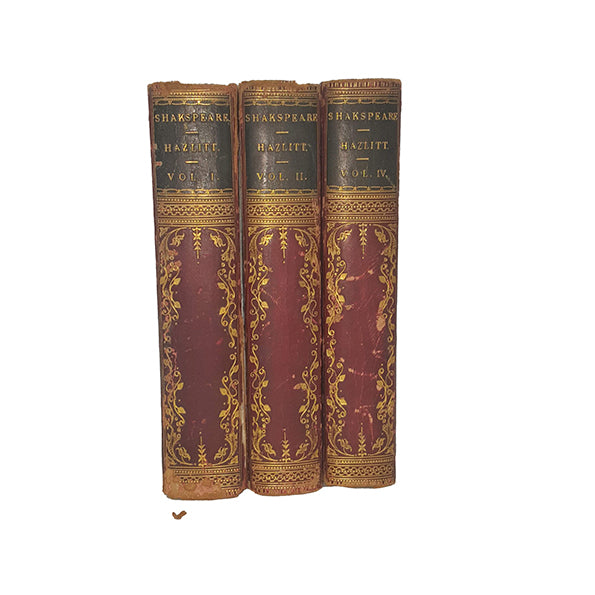 The Dramatic Works of William Shakespeare - George Routledge, 1860 (3 Books)