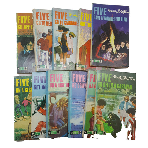 Enid Blyton Paperback Collection, 1970s (11 Books)