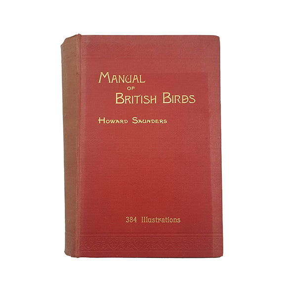 Manual of British Birds by Howard Saunders - Gurney and Jackson, 1899