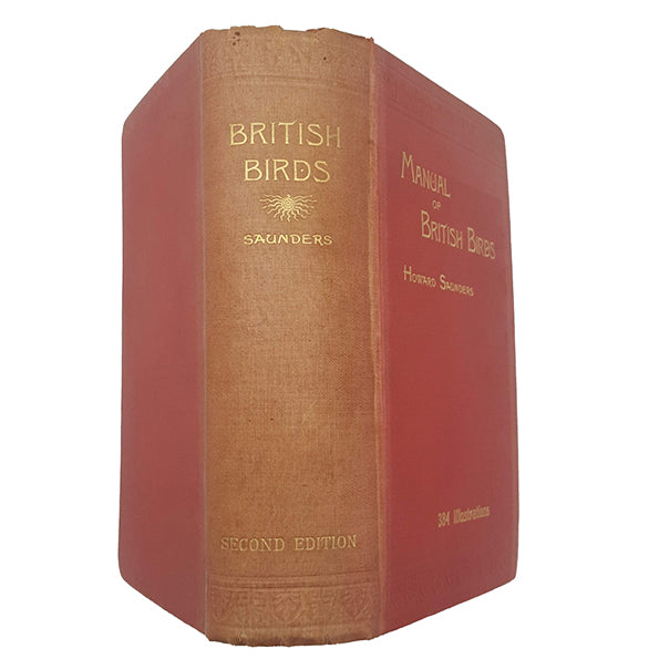 Manual of British Birds by Howard Saunders - Gurney and Jackson, 1899