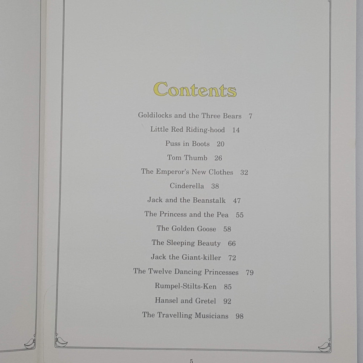 A Treasury of Fairy Tales - Guild, 1986