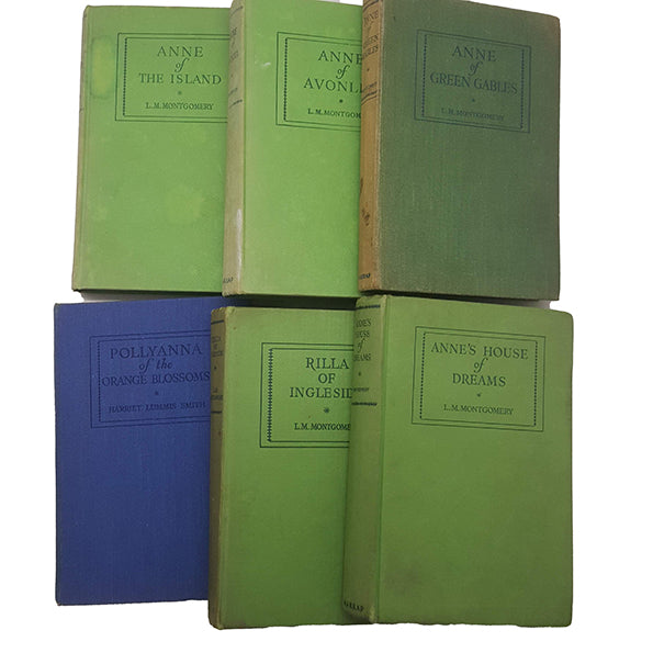 L. M. Montgomery Collected Works, Anne of Green Gables Etc. - Harrap, 1940s-60s (6 Books)
