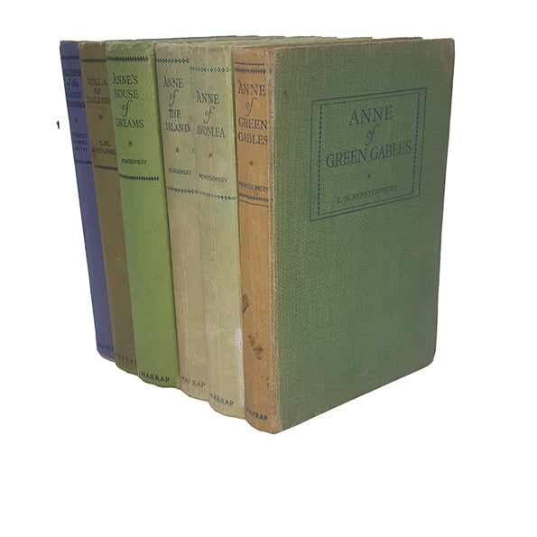 L. M. Montgomery Collected Works, Anne of Green Gables Etc. - Harrap, 1940s-60s (6 Books)