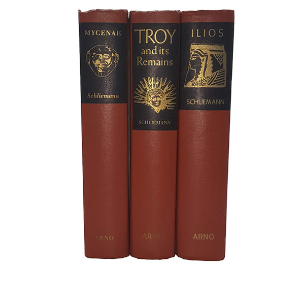 Dr. Henry Schliemann Collected Works - Arno Press, 1976 (3 Books)