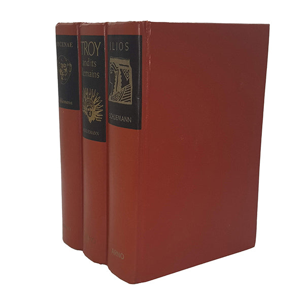 Dr. Henry Schliemann Collected Works - Arno Press, 1976 (3 Books)