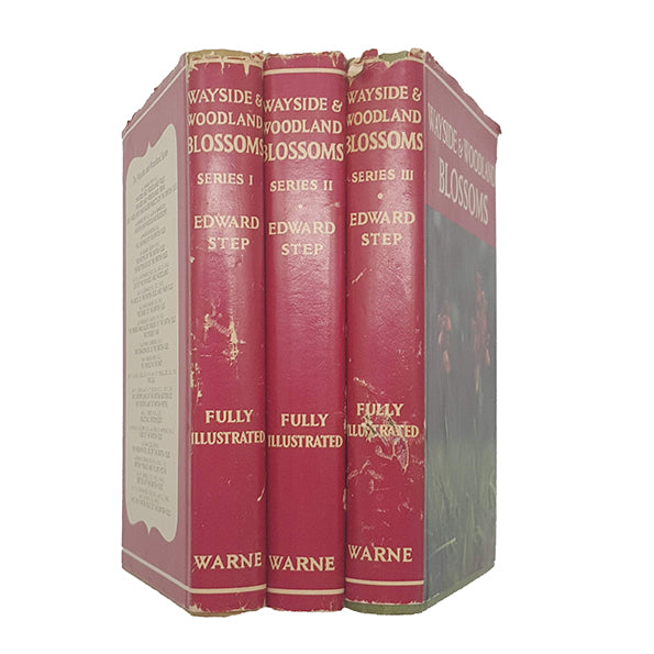 Wayside and Woodland Blossoms by Edward Step Series I - III (3 Books)