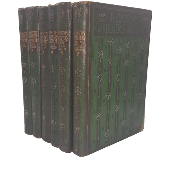 The Gardener's Assistant by William Watson 1-6 (6 Books)