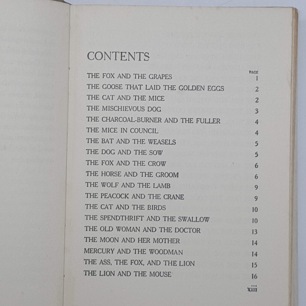 Aesop's Fables - Heinemann, 1956
