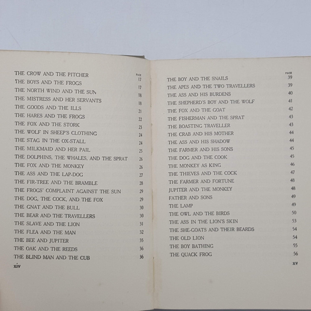 Aesop's Fables - Heinemann, 1956