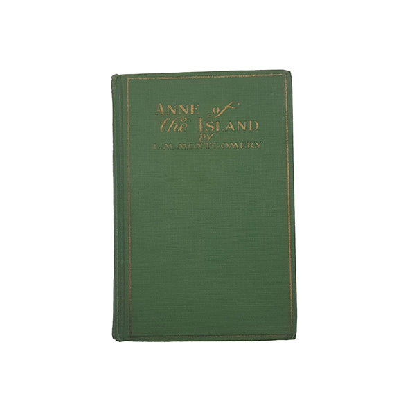 L. M. Montgomery's Anne of The Island - A. L. Burt, 1929