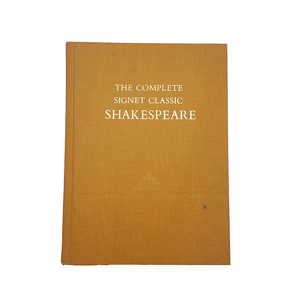 The Complete Signet Classic Shakespeare - Harcourt, 1972
