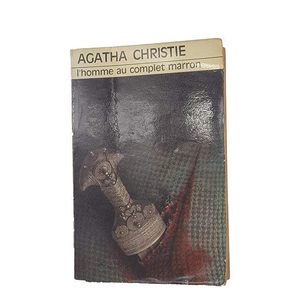 I'homme Au Complet Marron by Agatha Christie - French book, 1974