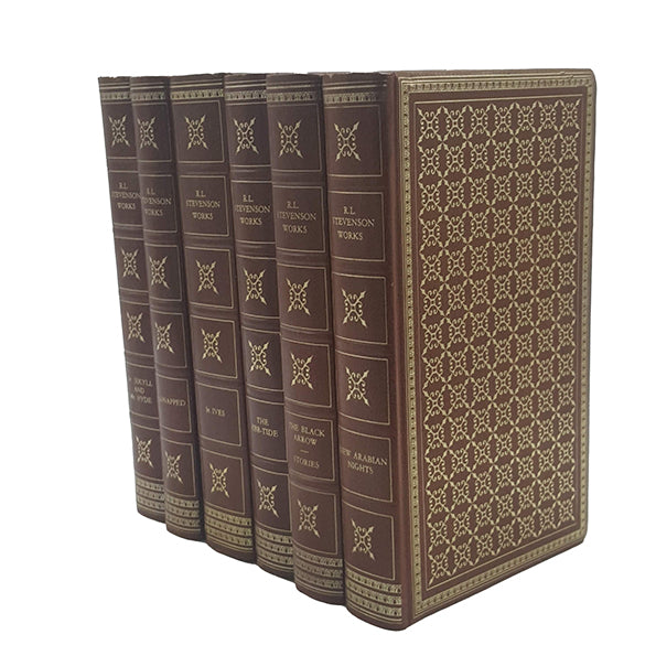 Robert Louis Stevenson Collected Works (14 Brown Books)