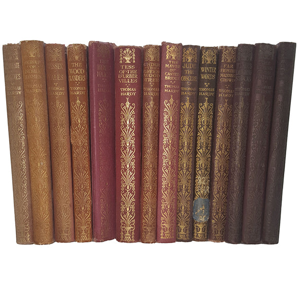 Thomas Hardy Collected Works - Macmillan, 1919-50s (14 Books)