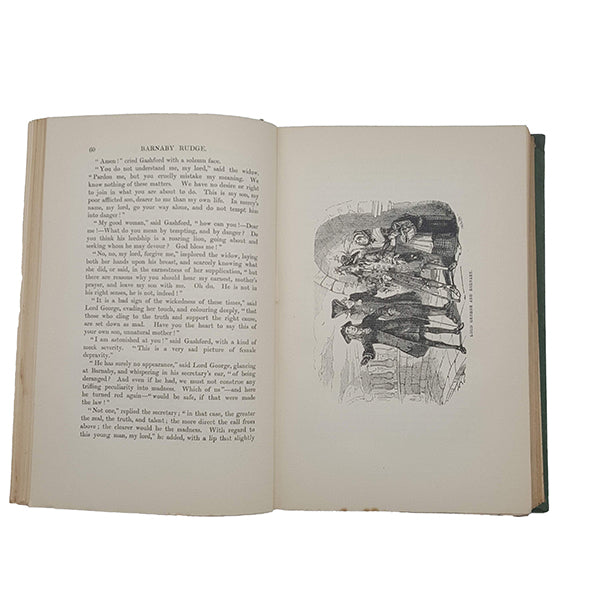 Barnaby Rudge Volume II by Charles Dickens - Chapman and Hall, 1911