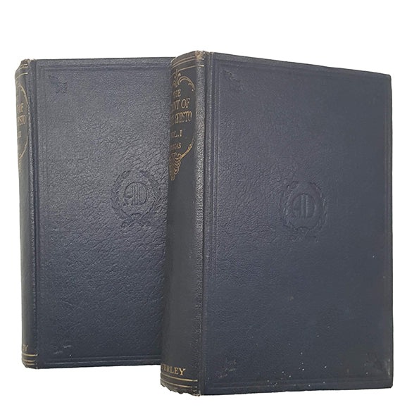 Alexandre Dumas' The Count of Monte Cristo Vol. 1 &amp; 2 - The Waverley Book Company (2 Books)