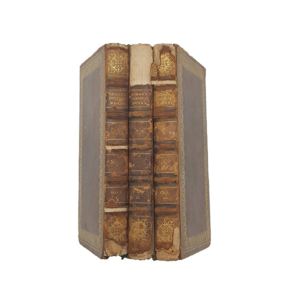 The Poetical Works of Robert Burns in 3 Volumes, 1804