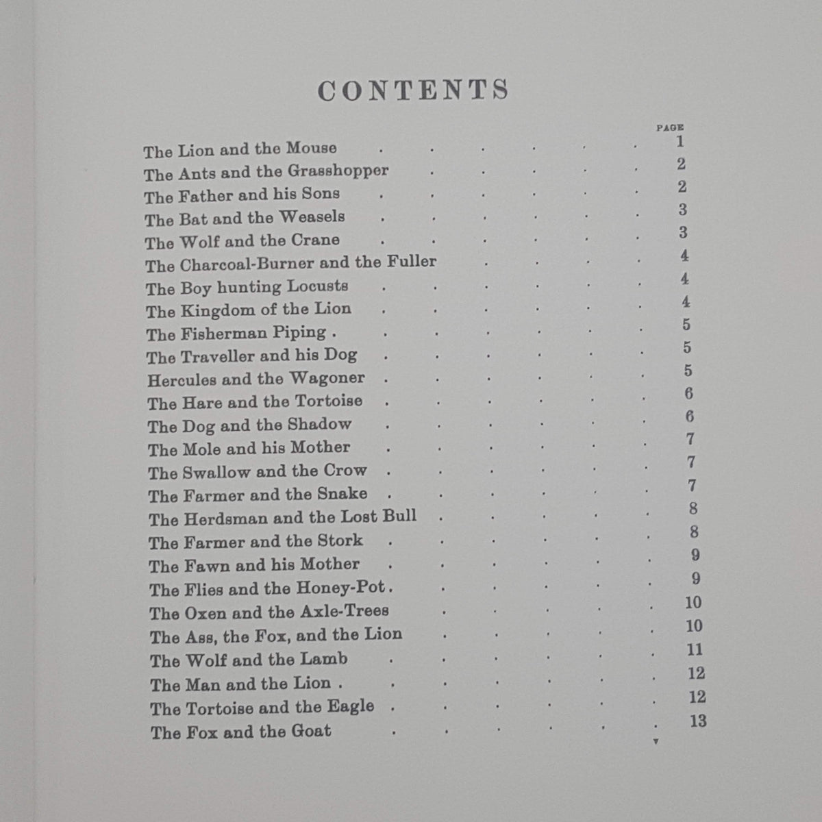 The Fables of Aesop - Hodder, 1981