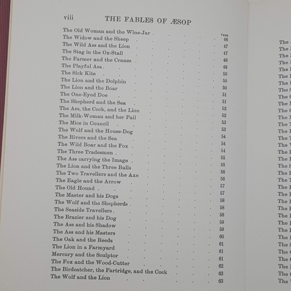 The Fables of Aesop - Hodder, 1981